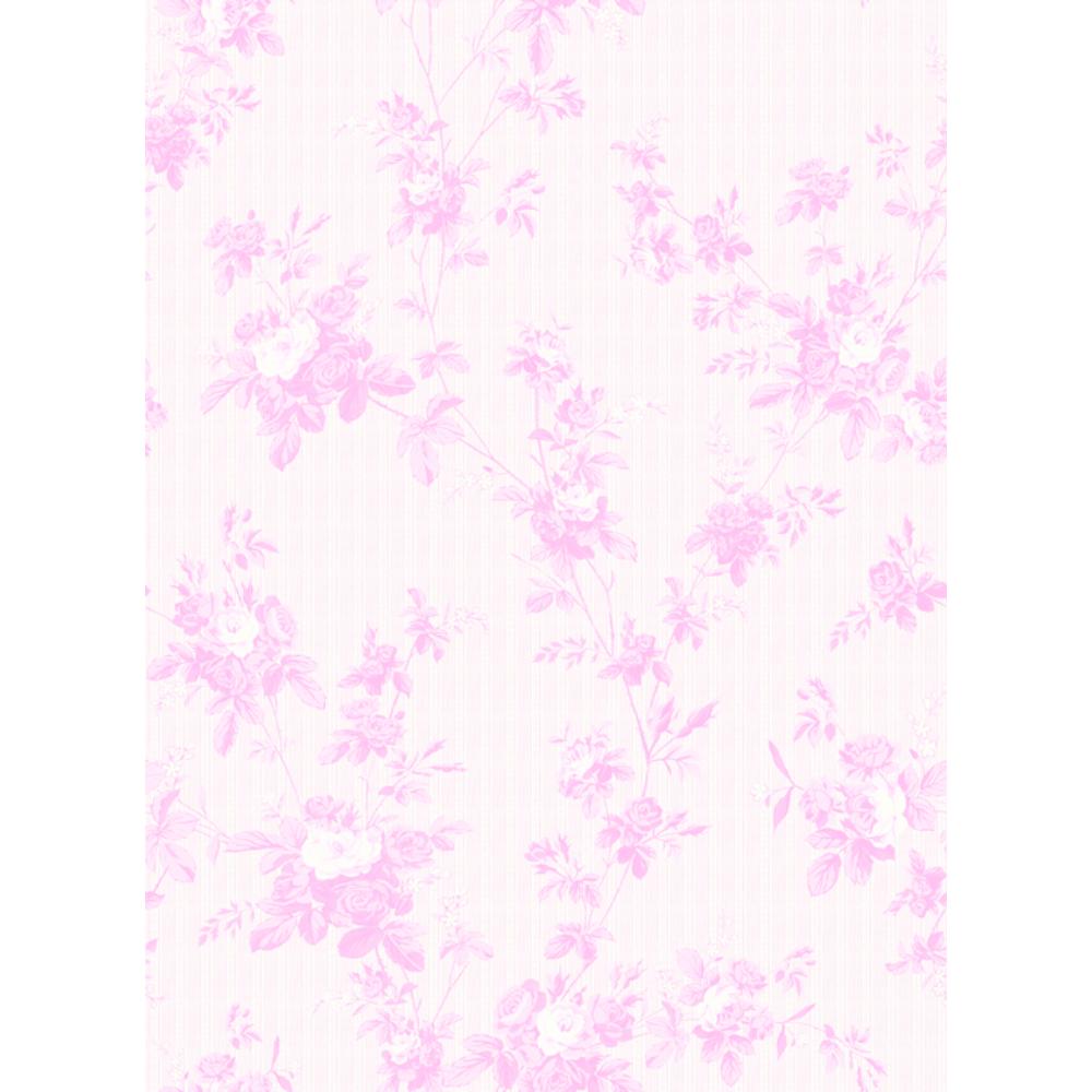 York 1266089 Web Peel & Stick Murals Floral Toile Wallpaper in Blush